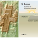Left: 3D map created with lidar data. Right: Illustration showing the monumental structure and how it was likely used.